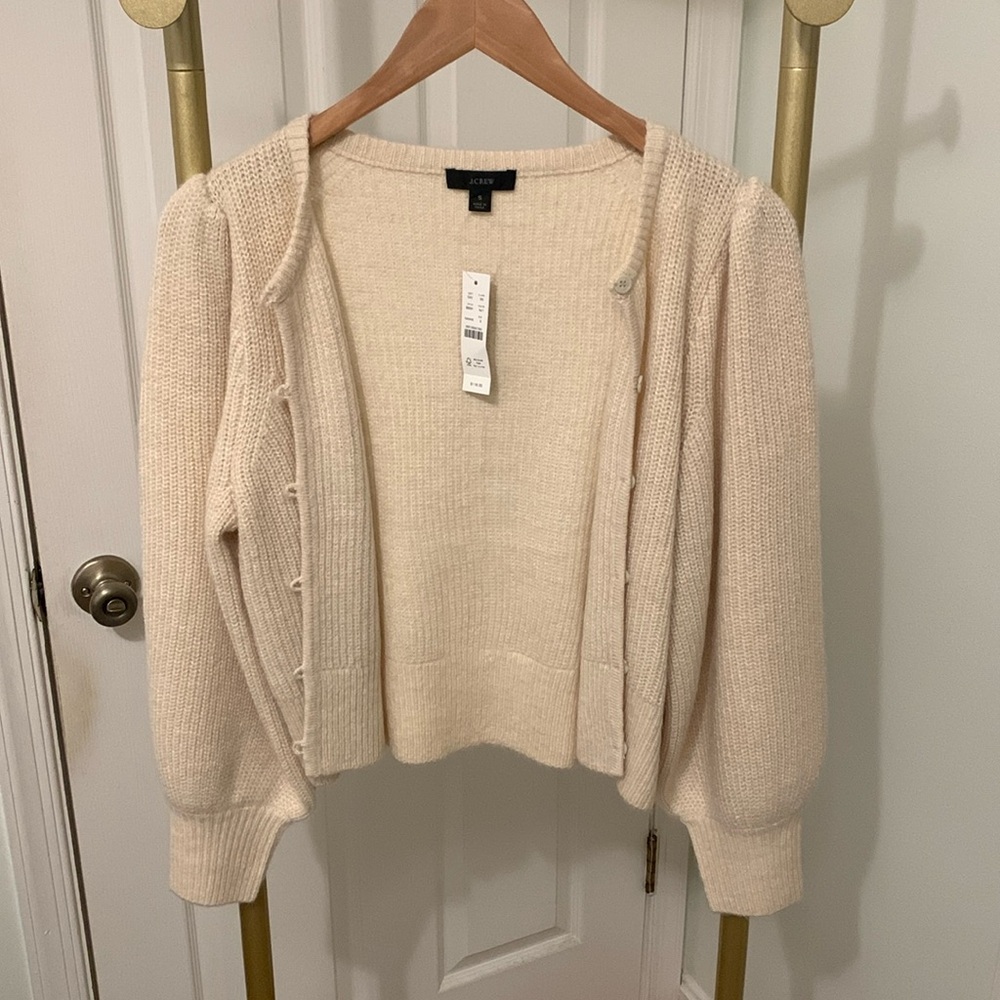 J Crew Bell cardigan sweater